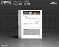 Kits-World/Warbird Decals  1/72 Handley-Page Victor B.2 wheels and canopy paint mask outside only WBSM721011