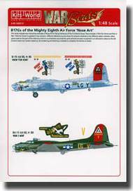  Kits-World/Warbird Decals  1/48 B-17Gs Mighty 8th AF WBS148013