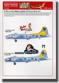  Kits-World/Warbird Decals  1/48 B-17Gs Mighty 8th AF WBS148015