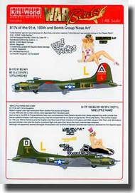  Kits-World/Warbird Decals  1/48 B-17G/F Little Patches, Nine Little Yanks WBS148032