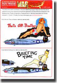  Kits-World/Warbird Decals  1/48 B-25J That's All-Brother, Briefing Time WBS148036
