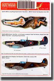  Kits-World/Warbird Decals  1/48 Spitfire Mk IXc Long Range Experimental WBS148045