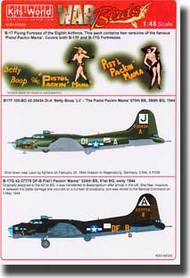  Kits-World/Warbird Decals  1/48 B-17G Flying Fortress WBS148048