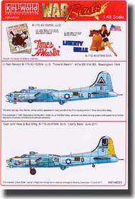  Kits-World/Warbird Decals  1/48 B-17G Flying Fortress WBS148053