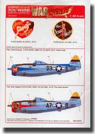  Kits-World/Warbird Decals  1/48 P-47D Hard to Get, The Down Necker WBS148057