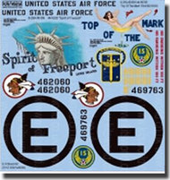 Kits-World/Warbird Decals  1/48 B-29A Top of the Mark, Spirit of Freeport WBS148080