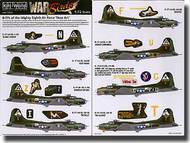  Kits-World/Warbird Decals  1/72 B-17Fs Mighty 8th AF WBS172013