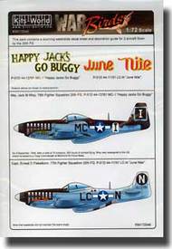  Kits-World/Warbird Decals  1/72 P-51D Happy Jacks Go Buggy, June Nite WBS172046