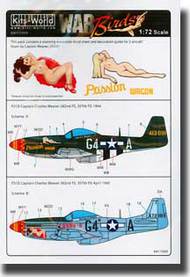  Kits-World/Warbird Decals  1/72 P-51D Passion Wagon Scheme A/B WBS172050