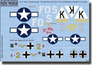  Kits-World/Warbird Decals  1/72 B-17F Ye Olde Pub Pilot Brown & Me.109 Pilot Stigler WBS172054
