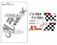  Kits-World/Warbird Decals  1/32 F-86F-30 Sabre MiG Mad Marine #32002 WBD32002