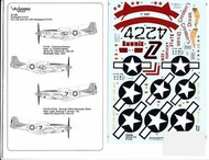  Kits-World/Warbird Decals  1/32 P-51D Mustang Tuskegee Airmen #32006 WBD32006