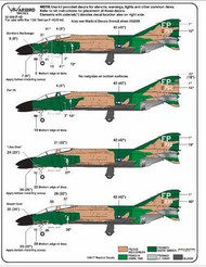  Kits-World/Warbird Decals  1/32 F-4D Phantom II Night Owls WBD32009
