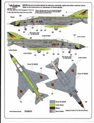  Kits-World/Warbird Decals  1/48 F-4EJ Phantom II ""Good Bye Okinawa""" WBD48034