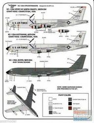  Kits-World/Warbird Decals  1/72 KC-135A Stratotanker #72008 WBD72008