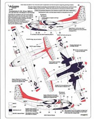  Kits-World/Warbird Decals  1/72 C-123 Provider USAF Thunderbirds (Circa 1960-61) WBD72035