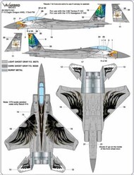 Kits-World/Warbird Decals  1/72 F-15C Eagle Oregon ANG 173rd FW WBD72041