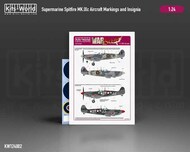  Kits-World  1/24 Supermarine Spitfire Mk.IXc, BS119/YO-A WBS124002