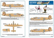  Kits-World/Warbird Decals  1/32 Consolidated B-24D Liberator WBS132145