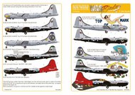  Kits-World/Warbird Decals  1/144 Boeing B-29A Superfortress (4) 44-87657 Comma WBS144008