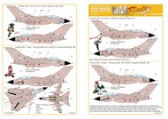  Kits-World/Warbird Decals  1/144 Panavia Tornado GR.1 Desert Storm 1991 (4) ZA WBS144015