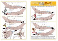  Kits-World/Warbird Decals  1/144 Tornado GR4 Desert Storm 1991 (4) ZA491/N Nik WBS144016