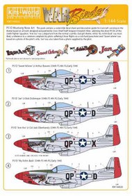  Kits-World/Warbird Decals  1/144 North-American P-51D Mustang - 'Sweet Arlene' WBS144020