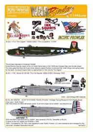  Kits-World/Warbird Decals  1/144 North-American B-25J Mitchell 43-28012 '1 For WBS144022