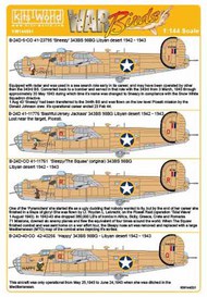  Kits-World/Warbird Decals  1/144 Consolidated B-24D 343 BS 98 BG - CO 41-23795 WBS144031