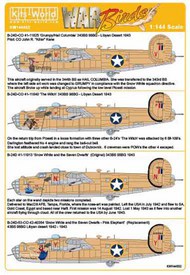  Kits-World/Warbird Decals  1/144 Consolidated B-24D Liberator 343 BS 98 BG - C WBS144032