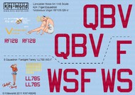 Avro Lancaster Victorious Virgin, Fannin Fanny #WBS148040