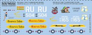  Kits-World/Warbird Decals  1/48 F-105D Memphis Belle 357th/355th Royal Thai Air Base, My Honeypot Virginia Air National Guard WBS148162