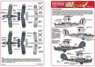  Kits-World/Warbird Decals  1/48 Supermarine Walrus WBS148163