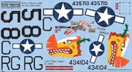  Kits-World/Warbird Decals  1/48 A-26C Hard to Get, Silver Dragon WBS148171