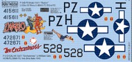  Kits-World/Warbird Decals  1/48 P-51D Diiablo, The Enchantress for RVL WBS148174