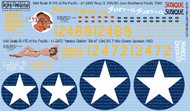  Kits-World/Warbird Decals  1/48 B-17E of the Pacific Suzy Q', Yankee Diddler WBS148179