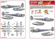  Kits-World/Warbird Decals  1/48 P-38L 8th FG WBS148206