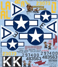  Kits-World/Warbird Decals  1/72 B-17FG Lightning Strikes, Fuddy Duddy (D)<!-- _Disc_ --> WBS172080