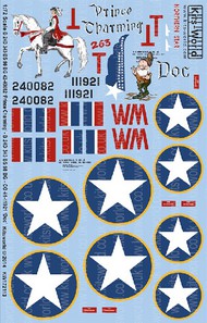  Kits-World/Warbird Decals  1/72 B-24D Prince Charming, Doc/Northern Star (D)<!-- _Disc_ --> WBS172113