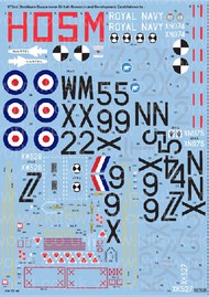  Kits-World/Warbird Decals  1/72 Blackburn Buccaneer S Mk II British Research & Development Establishments WBS172140
