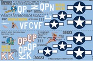  Kits-World/Warbird Decals  1/72 P-51B Ill Wind, Rebel Queen, Miss Dallas, Spare Parts WBS172178
