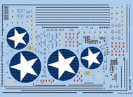  Kits-World/Warbird Decals  1/72 B-17F Comprehensive General Stenciling WBS172187