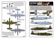  Kits-World/Warbird Decals  1/72 North-American B-25J Mitchell WBS172199