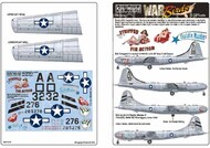 Kits-World/Warbird Decals  1/72 B-29 Superfortress 'Stripped' & 'Raidin Maiden II' WBS172219