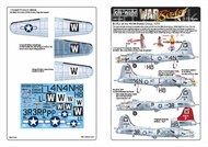  Kits-World/Warbird Decals  1/72 B-17G Flying Fortress 'Easy Movement' & 'Lil Butch/Rodney of the Rocks' WBS172230
