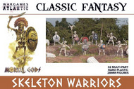  Wargames Atlantic  28mm Classic Fantasy Skeleton Warriors w/Weapons (32) WAACF1