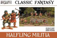 Classic Fantasy Halfling Milita w/Weapons (40) #WAACF2