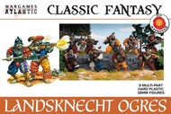 28mm Classic Fantasy: Landsknecht Ogres (9) #WAACF6
