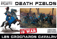  Wargames Atlantic  28mm Death Fields: Les Grognards Cavalry & Horses (9) WAADF10