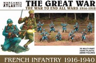  Wargames Atlantic  28mm The Great War French Infantry 1916-1940 (35) WAAGW2